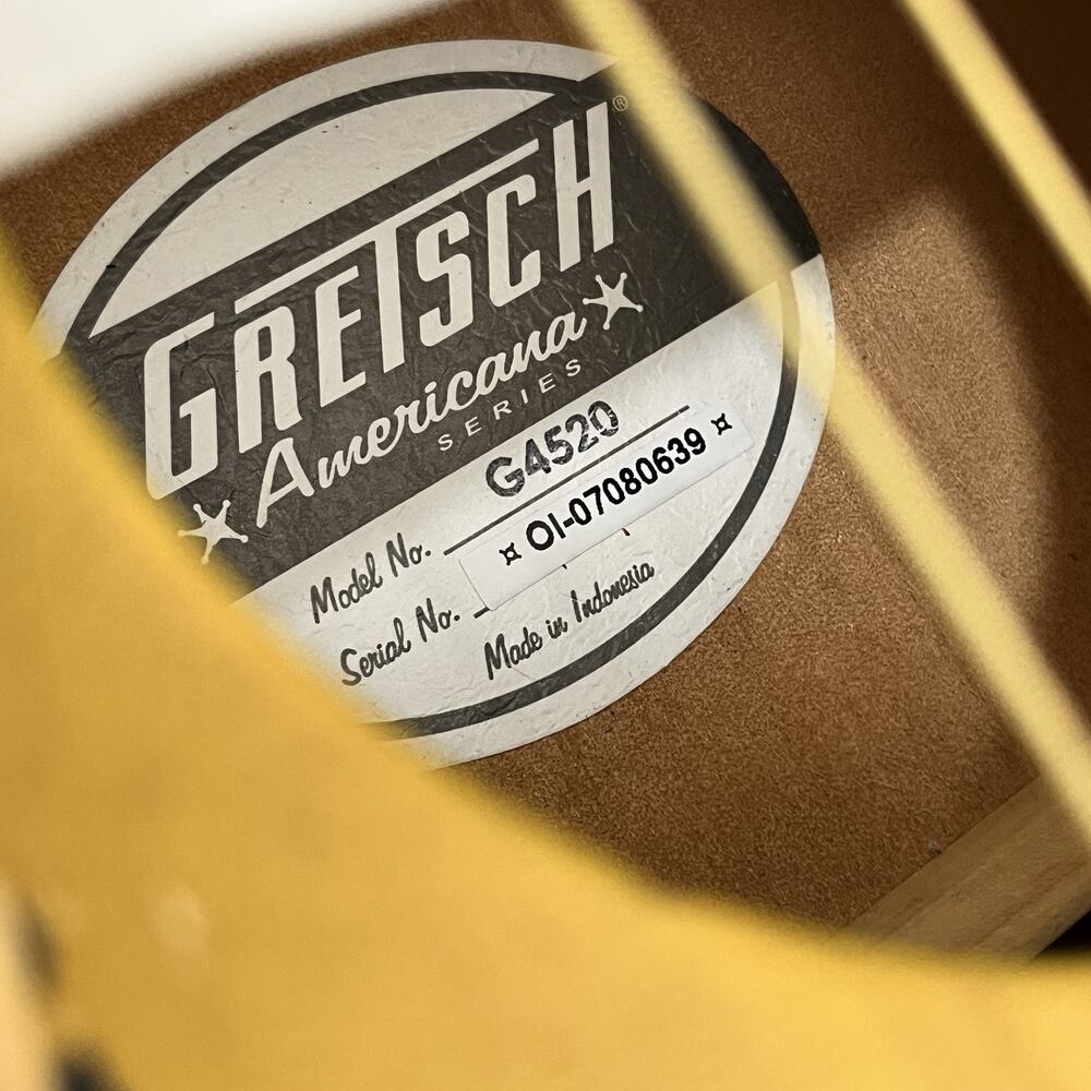 NEW Gretsch Americana G4520 Way Out West 3/4 Acoustic Guitar NOS w/ Box - Picture 3 of 16